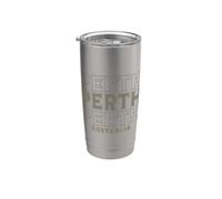 Vintage Perth Australia Bicchiere termico in acciaio inox doppia parete