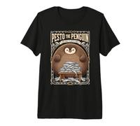Vintage Pesto The Penguin Big Fluffy Boy Maglietta Premium