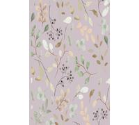 Vintage Petals and Leaves Journal Notebook: Lined Notebook for Women | 5.5 x 8.5 inches, 150 pages | For Gifts, Writing, and Reflecting