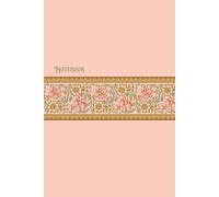Vintage Pink Floral Art Notebook: Elegant Botanical Lined Journal, 6 x 9 Inches with 120 Pages, Professional Daily Diary