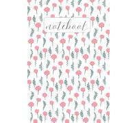 Vintage Pink Floral Notebook: Soft Pink Blossoms Lined Journal for Notes, Writing, Journaling, School and Office Use | 150 Ruled Pages | 6 x 9 Inches