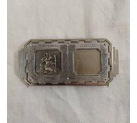 Vintage placca da auto San Cristoforo sii la mia guida guardami e non correre