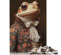 Vintage Poison Dart Frog Jigsaw Puzzle Impossible 1000 Pezzi Decorazione Per La Casa. Rilassamento E Intelligence Per Adulti E Ragazzi Da 14 Anni 1000pcs (40x28cm)