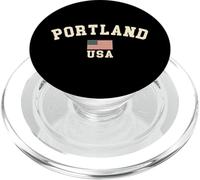 Vintage Portland USA bandiera americana Oregon souvenir retrò PopSockets PopGrip per MagSafe