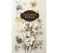 Vintage Pressed Flower Journal - Aesthetic Notebook for Creative Expression: Minimalist Writing Book for Teens | 6" x 9" Lined Pages with Delicate Floral Cover for Notes, Poetry & Personal Thoughts