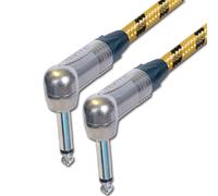 Vintage Pro Angolato Chitarra Cavo. 0.6cm Mono Neutrik Jack 2m,3M,5m,6m Cavo