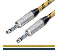 Vintage Pro Chitarra Cavo. 0.6cm Mono Neutrik Dritto Jack 2m, 3M, 5m Cavo