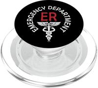 Vintage Pronto Soccorso Pronto Soccorso Infermiera ER Infermiera PopSockets PopGrip per MagSafe