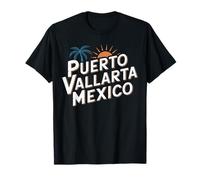 Vintage Puerto Vallarta Souvenir Vacanza Uomini Donne Bambini Maglietta