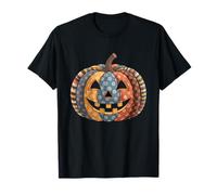 Vintage Pumpkin Fall Halloween Retro Harvest Maglietta