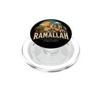 Vintage Ramallah Palestina Viaggio Souvenir Landmark Gift PopSockets PopGrip per MagSafe