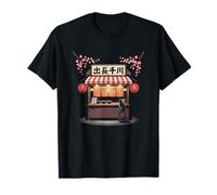 Vintage Ramen Cat Anime Retro Japanese Noodles Kawaii Maglietta