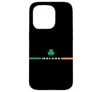 Vintage Repubblica di Bandiera Irlanda Trifoglio Irish Heritage Custodia per iPhone 15 Pro