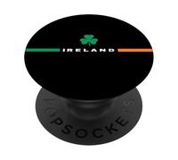 Vintage Repubblica di Bandiera Irlanda Trifoglio Irish Heritage PopSockets PopGrip Adesivo