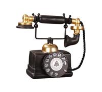 Vintage Resine telefono fisso modello Cafes Bar Negozio Finestra Decorazione Pezzo