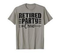 Vintage Retirement Party Matching Vacation Trip Family Squad Maglietta