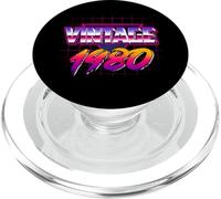 Vintage Retro 80s 1980 46 Years Old 46th Birthday PopSockets PopGrip per MagSafe
