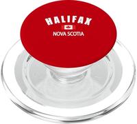 Vintage Retro Bandiera Canadese Foglia D'acero Halifax Nuova Scozia PopSockets PopGrip per MagSafe
