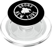 Vintage Retro Bronx New York NY Quartiere Mappa della città natale PopSockets PopGrip per MagSafe