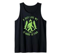 Vintage Retro DJ Bigfoot Sasquatch Forest Canotta