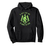 Vintage Retro DJ Bigfoot Sasquatch Forest Felpa con Cappuccio