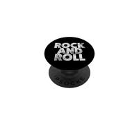 Vintage Retro Grunge Old Rock & Roll Music, Rock N' Roll PopSockets PopGrip Adesivo
