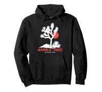 Vintage Retro National Park Outdoor Camping Joshua Tree Felpa con Cappuccio