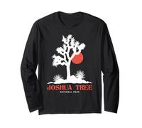 Vintage Retro National Park Outdoor Camping Joshua Tree Maglia a Manica