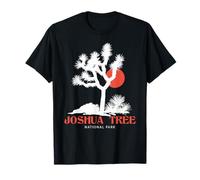 Vintage Retro National Park Outdoor Camping Joshua Tree Maglietta