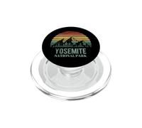 Vintage Retro Yosemite National Park Mountain California PopSockets PopGrip per MagSafe