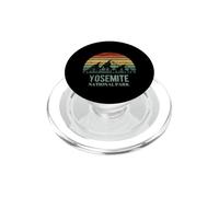 Vintage Retro Yosemite National Park Mountain California PopSockets PopGrip per MagSafe