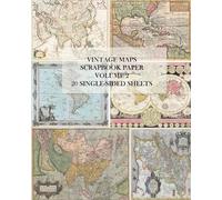 Vintage Revisited Press Vintage Maps Scrapbook Paper (Tascabile)