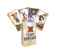 Vintage Rider Waite - Carte tarocchi per principianti - Inglese Portatile Oracle Card Set di carte tarocchi per giochi di carte, regalo misterioso per fidanzato