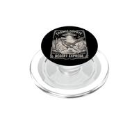 Vintage Roadrunner UFO Cowboy Deserto Alien Rapimento PopSockets PopGrip per MagSafe