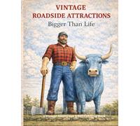 Vintage Roadside Attractions - Bigger Than Life: An Americana Adult Coloring Book