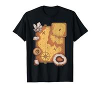 Vintage Rock And Mineral Map Geologist Rockhound Maglietta