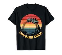 Vintage Rollercoaster Crew Sunset Rollercoaster Adventure Maglietta