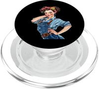 Vintage Rosie The Riveter PopSockets PopGrip per MagSafe