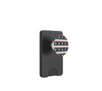 Vintage Rustico Stripe Pattern American Patriotic USA Stars PopSockets PopWallet per MagSafe