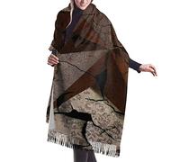 Vintage Rustico Western Country Texas Lone Star Sciarpe Lunghe Da Donna Classiche Foulard Con Nappe Morbido Scialle Moda Sciarpa Leggero Da Donna