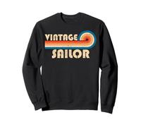 Vintage Sailor Job Title Birthday Idea Felpa