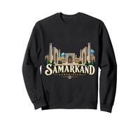 Vintage Samarcanda Uzbekistan Viaggio Souvenir Landmark Gift Felpa