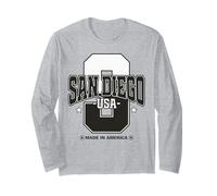 Vintage San Diego American Home Pride Retro San Diego Maglia a Manica