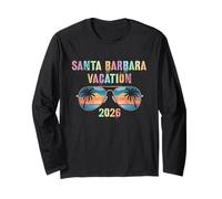 Vintage Santa Barbara Vacanza 2026 Vacay Cruise Travel Maglia a Manica