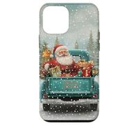 Vintage Santa Claus - Merry And Bright Christmas Holiday Custodia per iPhone 12 mini