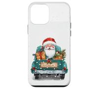 Vintage Santa Claus - Merry And Bright Christmas Holiday Custodia per iPhone 12 mini