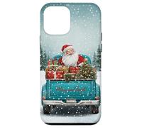 Vintage Santa Claus - Merry And Bright Christmas Holiday Custodia per iPhone 12 mini