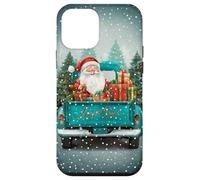 Vintage Santa Claus - Merry And Bright Christmas Holiday Custodia per iPhone 12 mini