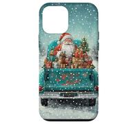 Vintage Santa Claus - Merry And Bright Christmas Holiday Custodia per iPhone 12 mini