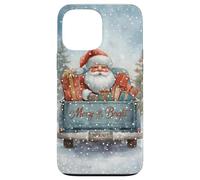 Vintage Santa Claus - Merry And Bright Christmas Holiday Custodia per iPhone 13 Pro Max
